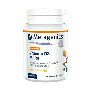 METAGENICS Vitamin D3 Lemon Melts 120 tablets