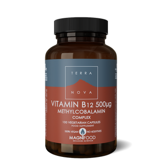 TERRANOVA Vitamin B12 500µg 100 capsules