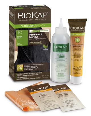 Natural Black 1.0 Rapid Hair Dye 135ml