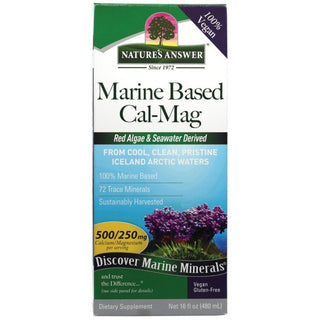 NATURE'S ANSWER Marine Based Cal 500mg / Mag 250mg 480ml