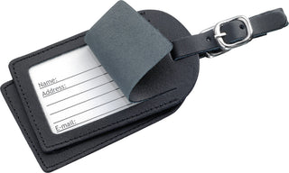 GO TRAVEL Luggage Labels (Black) 2 units