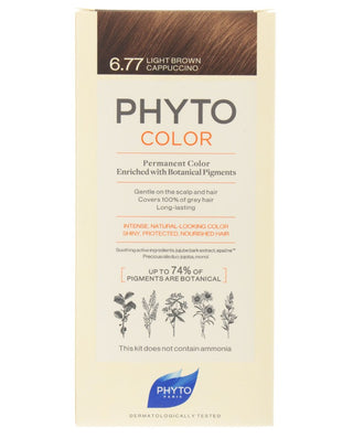 PHYTO Phytocolor Kit 6.77 Light Brown Cappuccino
