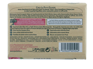 Two Extra Mild Soap Bars Rose 200g