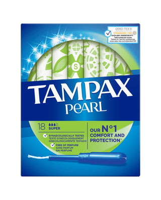 TAMPAX Pearl Super 18 units