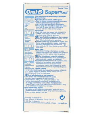 Super Dental Floss Strands Mint 50m
