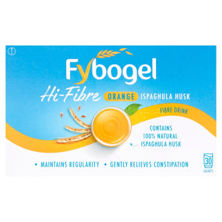 Hi-Fibre Orange Ispaghula Husk Fibre Drink 10 sachets