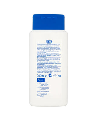 Dermatological Emollient Shower Cream 200ml