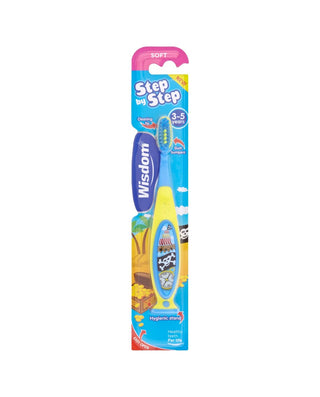 WISDOM Step by Step Soft Toothbrush 3-5 Years
