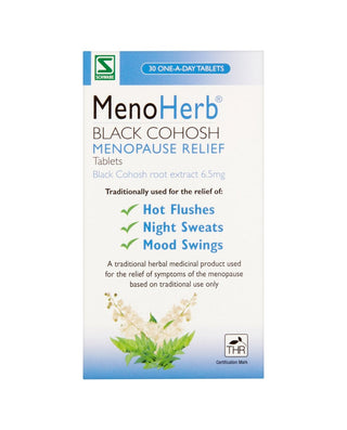 MENOHERB Black Cohosh 30 tablets