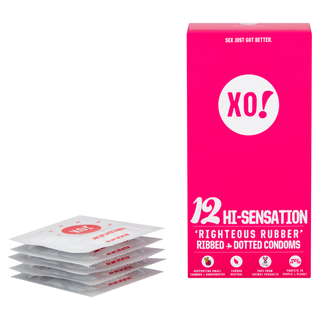 Righteous Rubber Condoms - Hi-Sensation 6 units