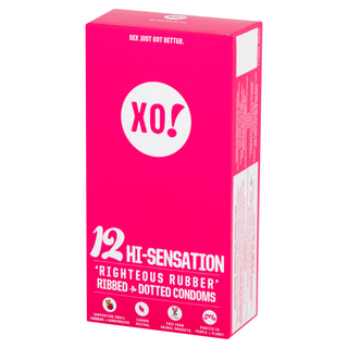 Righteous Rubber Condoms - Hi-Sensation 6 units
