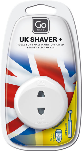 GO TRAVEL UK Shaver + Adapter