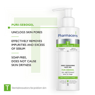 Puri-Sebogel T-Zone Gel Wash 190ml