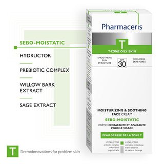 Sebo-Moistatic SPF-30 Soothing Face Cream 50ml