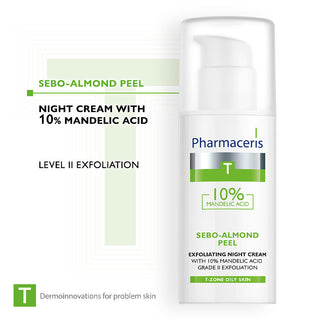 Sebo-Almond Peel 10% Night Cream 50ml