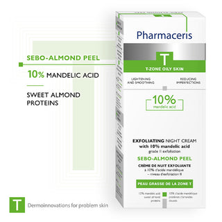 Sebo-Almond Peel 10% Night Cream 50ml