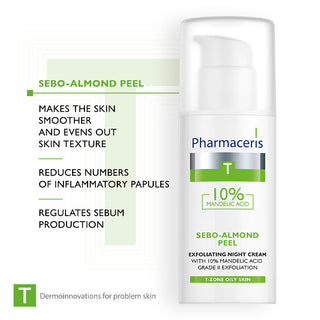 Sebo-Almond Peel 10% Night Cream 50ml