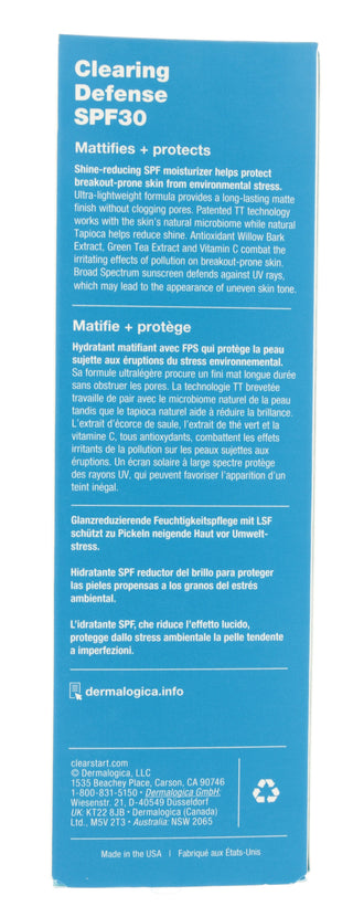 Clearing Defense SPF-30 59ml