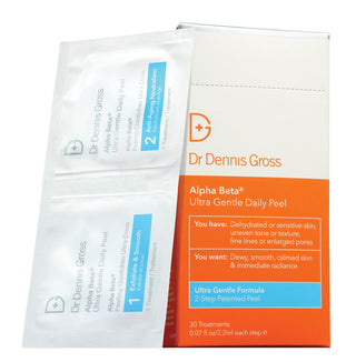 DR DENNIS GROSS SKINCARE Alpha Beta Ultra Gentle Daily Peel 30 doses