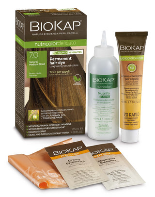 Natural Medium Blond 7.0 Rapid Hair Dye 135ml