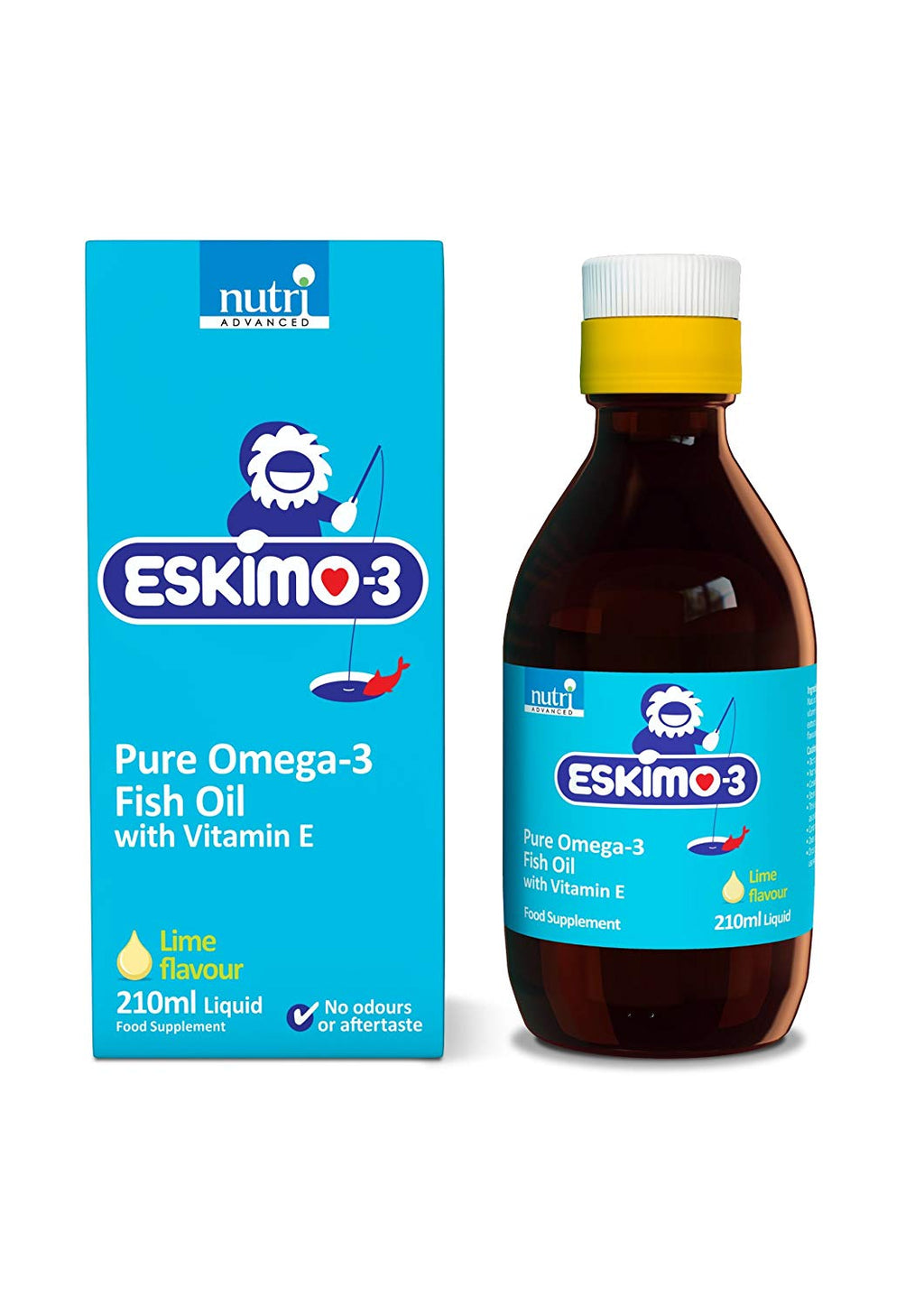 NUTRI ADVANCED Eskimo®3 Fish Oil Liquid 210ml John Bell & Croyden