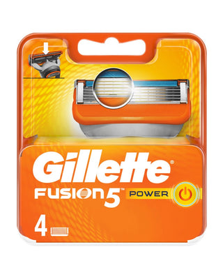 GILLETTE FUSION5 Power Razor Blades For Men 4 units