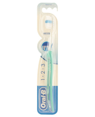 1-2-3 Indicator Toothbrush 35 Medium