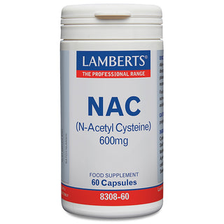 LAMBERTS N-Acetyl Cysteine (NAC) 600mg 60 tablets