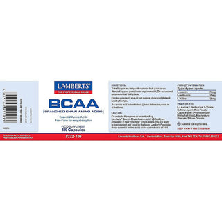 BCAA (Branch Chain Amino Acids) 180 capsules