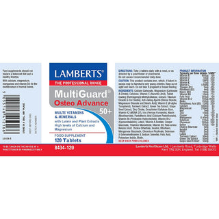 Multiguard® Osteoadvance 50+ 120 tablets