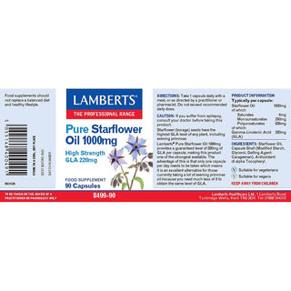 Pure Starflower Oil 1000mg 90 capsules
