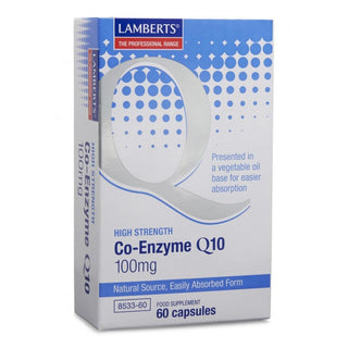 LAMBERTS Co Enzyme Q10 100mg 60 capsules