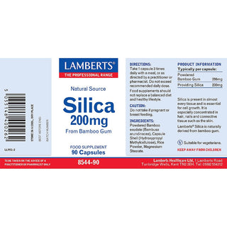 Silica 200mg 90 capsules