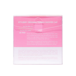 Original-Turban Shower Cap Cotton Candy