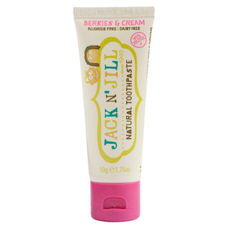 Natural Toothpaste Berries & Cream 50g