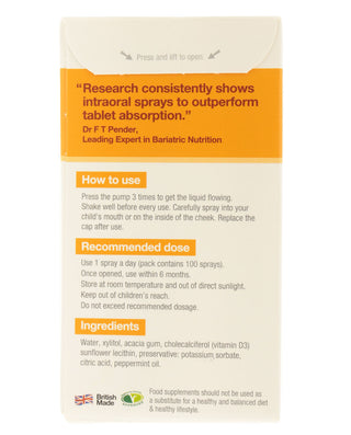 DLux Junior Vitamin D Oral Spray 15ml