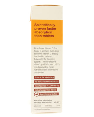 DLux Junior Vitamin D Oral Spray 15ml