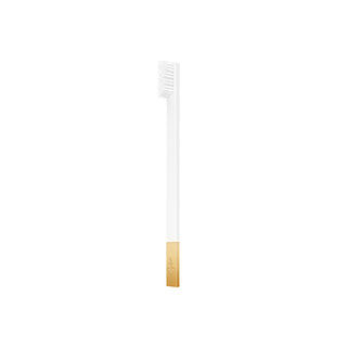 Slim White Gold Medium Toothbrush