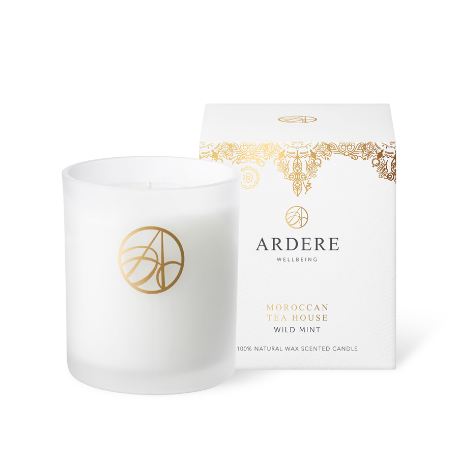 ARDERE Moroccan Tea House Candle (Wild Mint) John Bell & Croyden