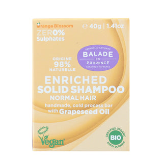 Solid Shampoo For Normal Hair - Orange Blossom 40g