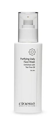CINERE Purifying Daily Face Wash with Tea Tree Extract for Oily Skin 150ml