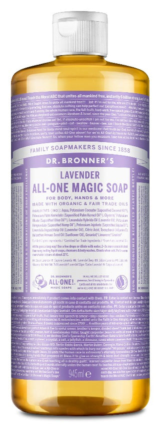 Lavender Pure Castile Liquid Soap 1 litre