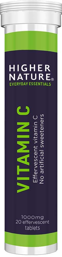 HIGHER NATURE Vitamin C Effervescent 20 tablets