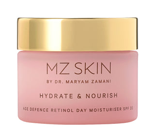 MZ SKIN Hydrate & Nourish Moisturiser 50ml Free Gift