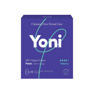 Organic Pads Heavy 10 units