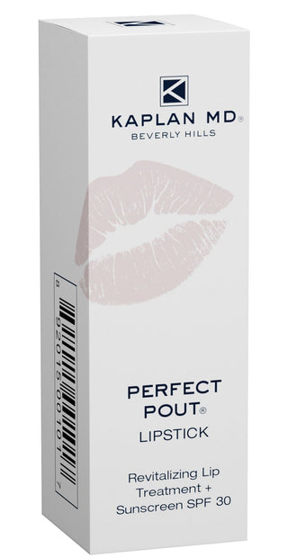 Perfect Pout Lipstick - Revitalizing Lip Treatment + SPF-30 Sunscreen - Roxbury 3.1g