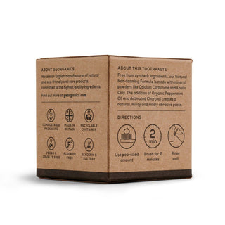 Mineral Toothpaste - Activated Charcoal 60ml