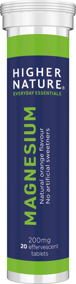 HIGHER NATURE Magnesium Effervescent 20 tablets