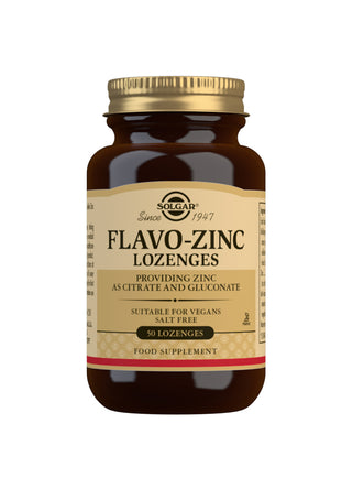 SOLGAR Flavo Zinc Lozenges 50 lozenges