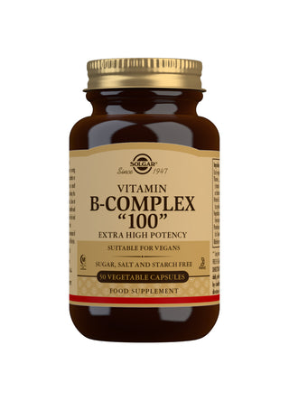 SOLGAR Vitamin B-Complex 100 Extra High Potency 50 capsules
